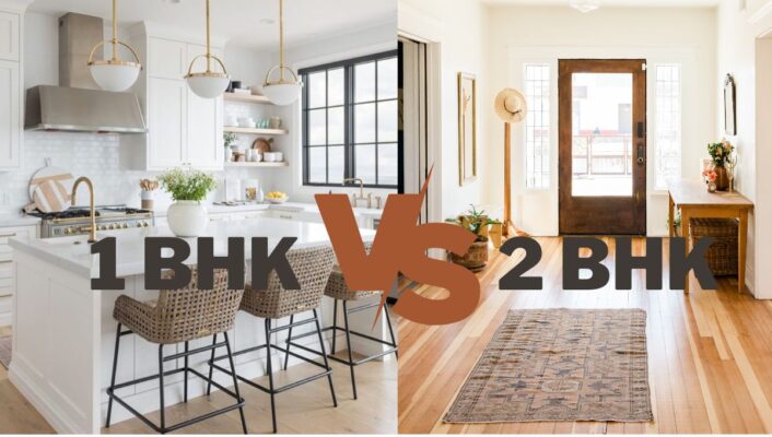 Which option is best for you 1 BHK vs 2 BHK ?